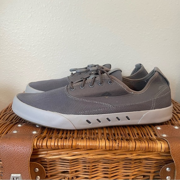 Sperry Maritime H2O Mesh Sneaker Mens Size 10 Gray STS17588 Outdoor Fishing - Picture 2 of 8